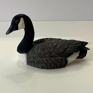 Vintage Very Rare Marshland Collectibles Small Canada Goose Decoy Polyresin